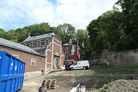 Werkzaamheden aan klooster en kapel