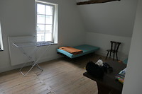 Prachtig vernieuwd de albergue; slaapkamer