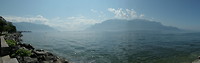 Panorama begin Alpen