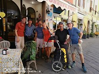 Clubke pelgrims in Sarzana