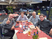 Aldo, Didier, Bruno en Michel