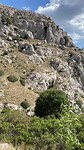 Monte sant’Angelo bovenop de berg