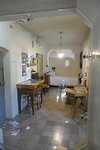 Huiskamer Pio nagebootst in museum