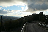 Vanmorgen vertrek uit Monte sant’Angelo