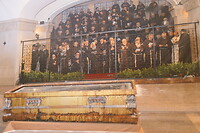 Foto begrafenis Pio
