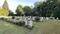 Een van de vele oorlogsbegraafplaatsen Ieper.
