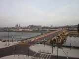 prachtige oude brug van Blois over de Loire