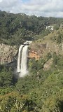 Ebor waterval laag uitzicht