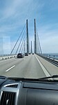 De brug van Denemarken naar Zweden