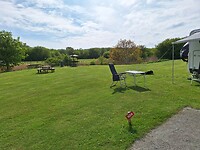 De camping, wat een ruimte