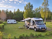 Camping in het Åsnen national parc