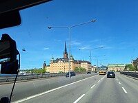 Aankomst Stockholm