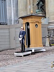 De wacht bij het Paleis