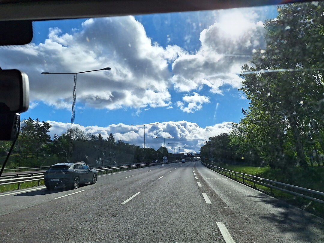 We rijden om 8.30