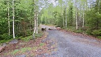 Onze camperplek van afgelopen nacht.