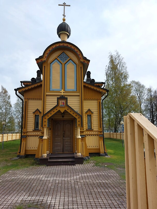Orthodox kerkje in Tornio