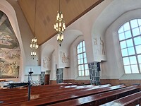 Fresco's in het kerkje
