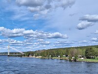 Zicht op de camping in Rovaniemi