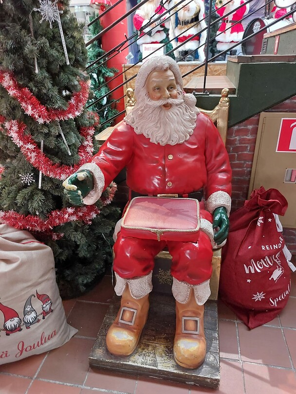 Andere winkel, andere Kerstman