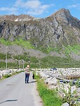 Wandelingetje in Gryllefjord haven