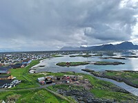 Vanaf de vuurtoren in Andenes