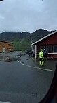 We rijden de boot op.