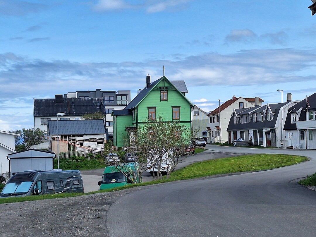 Gekleurde huizen