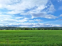 Uitzicht op de camping Soria moria