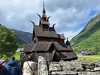 Staafkerk in Borgund