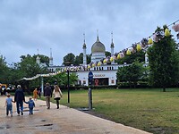 Moskee in het Folkertspark