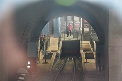 Het vertrek punt (vanaf de straat)