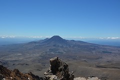 Rimtop van Mount Ruapehu