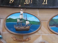 The Great Australian Clock - schip gaat de hele klok rond