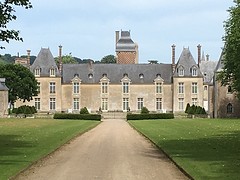 Château des Maisons; eens Duits staf hoofdkwartier