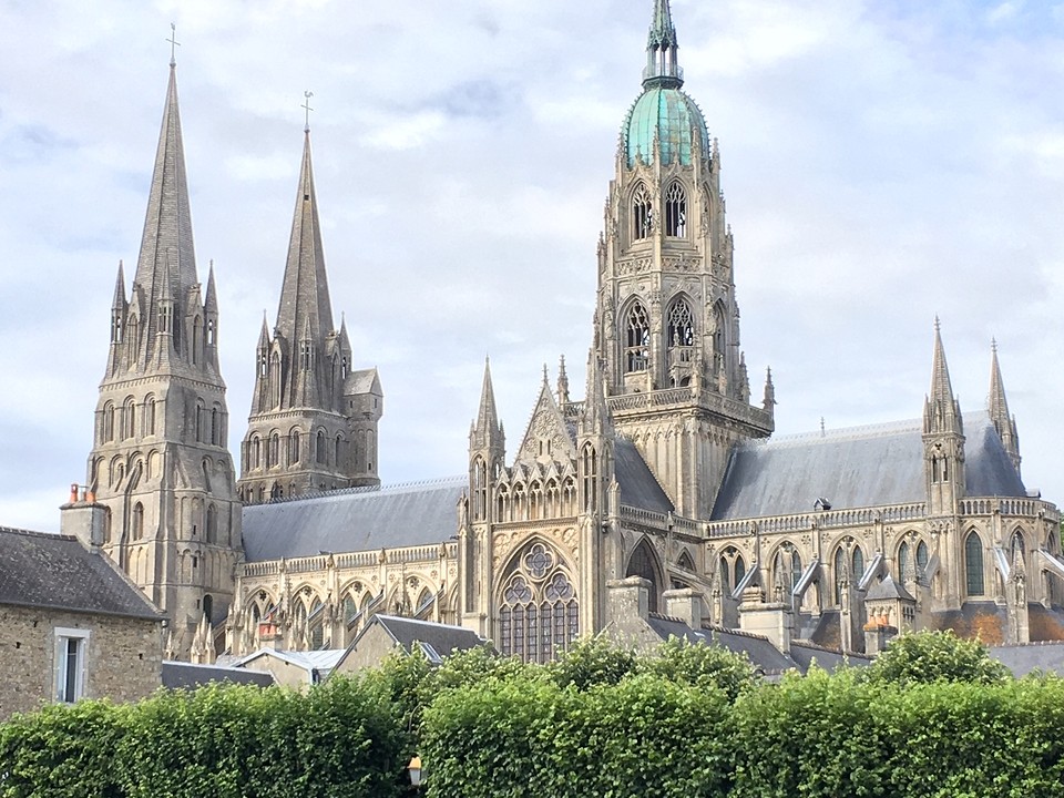 Kathedraal van Bayeux -immens groot