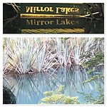 Kijk naar de weerspiegelingen - Mirror Lakes