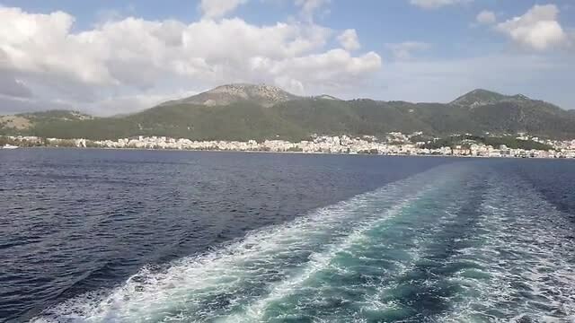 Ferry naar Corfu