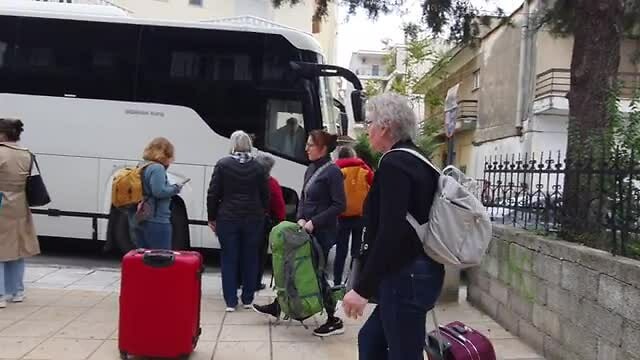 Vertrek uit Kalambaka