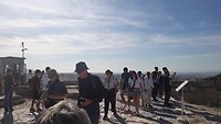Op de Berg Acropolis staat het Parthenon