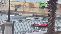 Speedboot naar de kade