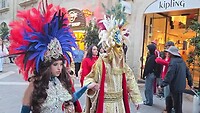 Hoofdstraat aanloop dans- festival