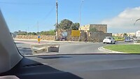 Taxi naar de tempelruines