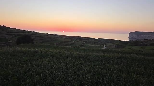 Ondergaande zon