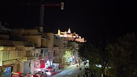 Nacht uitzicht hotel op  Citadel
