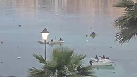Zat 28 febr, zoals elke dag vissers in de baai