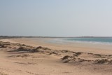 het strand in Broome