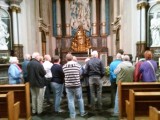 Kerk interieur in barokke stijl