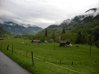 Afdaling vanaf Kandersteg