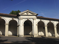 Weg naar de basiliek di Monte Berico