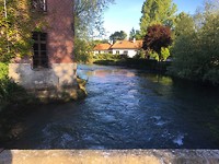 Zicht van uit de Chambre d'Hôtes